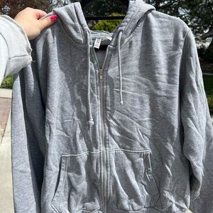 Zip up hoodie